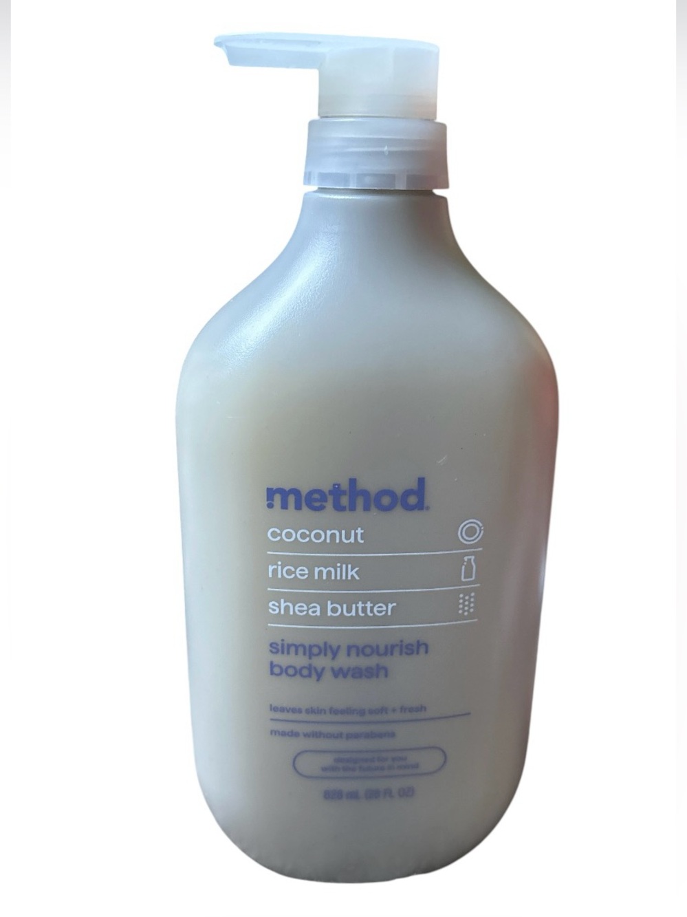 method Simply Nourish Coconut & Rice Milk Body Wash